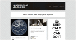 Desktop Screenshot of languagelabunleashed.org